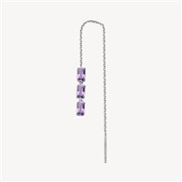 Mono orecchino Brosway Donna FANCY MAGIC PURPLE in Argento Ametista FMP23 - FMP23